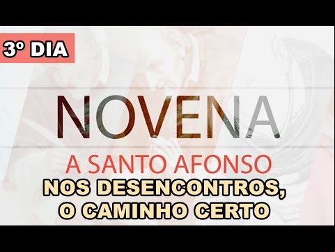 Novena a Santo Afonso: 3º Dia
