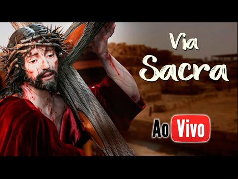 Via-Sacra conduzida pelo Pe. José Maurício, C.Ss.R. e pelos Seminaristas da Comunidade Vocacional São Clemente