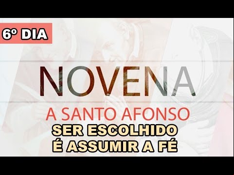 Novena a Santo Afonso: 6º Dia