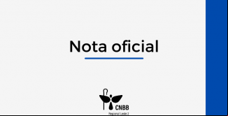 imagem da noticia Nota oficial da CNBB