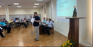 imagem da noticia Tem inÃ­cio 1Âª fase do CapÃ­tulo Geral