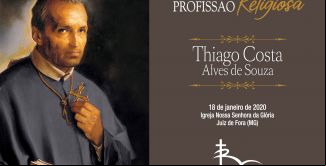imagem da noticia PROFISSÃO RELIGIOSA DO NOVIÃO THIAGO