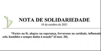 imagem da noticia Nota de solidariedade