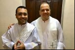 Notícias: Diácono Rodrigo e Padre Carrara