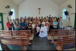 Notícias: Paróquia Santo Antônio de Pádua, Rio Novo do Sul - ES comunidade São Domingos - seminarista Felipe