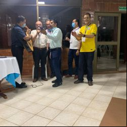 : Confraternização coordenada pelo Pe Nelson