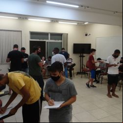 : Dinâmica de apresentação dos vocacionados e da equipe4