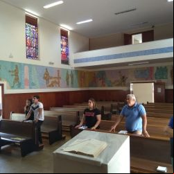 : Missa presidida pelo Pe. Chicão (assessor provincial dos MLR da Província de SP) (2)