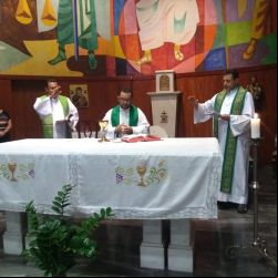 : Missa presidida pelo Pe. Gilson (assessor provincial dos MLR da Vice-Província da Bahia) (8)