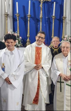 Homenagem aos Redentoristas em Congonhas