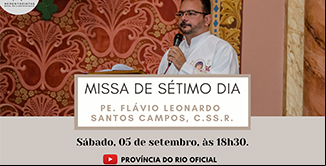 imagem da noticia Missa de SÃ©timo Dia do Pe. FlÃ¡vio