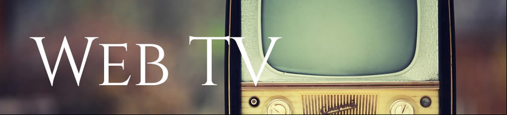 Banner da página de WEB TV